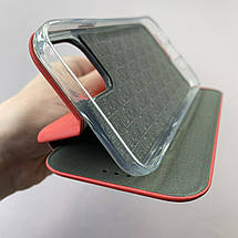 Чохол-книга для Apple iPhone 12 книжка з підставкою на телефон айфон 12 червона stn, фото 5