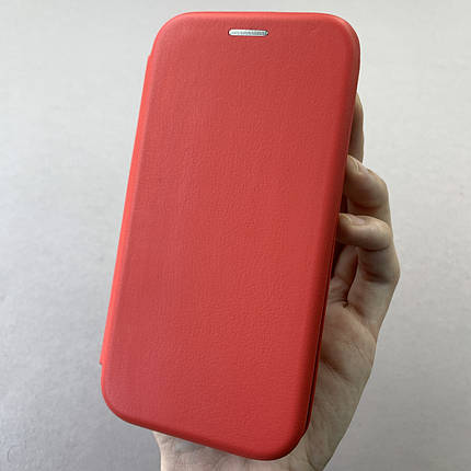 Чохол-книга для Apple iPhone 12 книжка з підставкою на телефон айфон 12 червона stn, фото 1