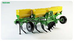 Глибокорозпушувач стрілоподібний ГРС-4 (8 робочих органів) навісний з внесенням добрив, кольчатий каток Велес-Агро