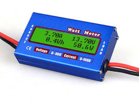 Ватметр постійного струму аналізатор лічильник енергії DC 60V 100A