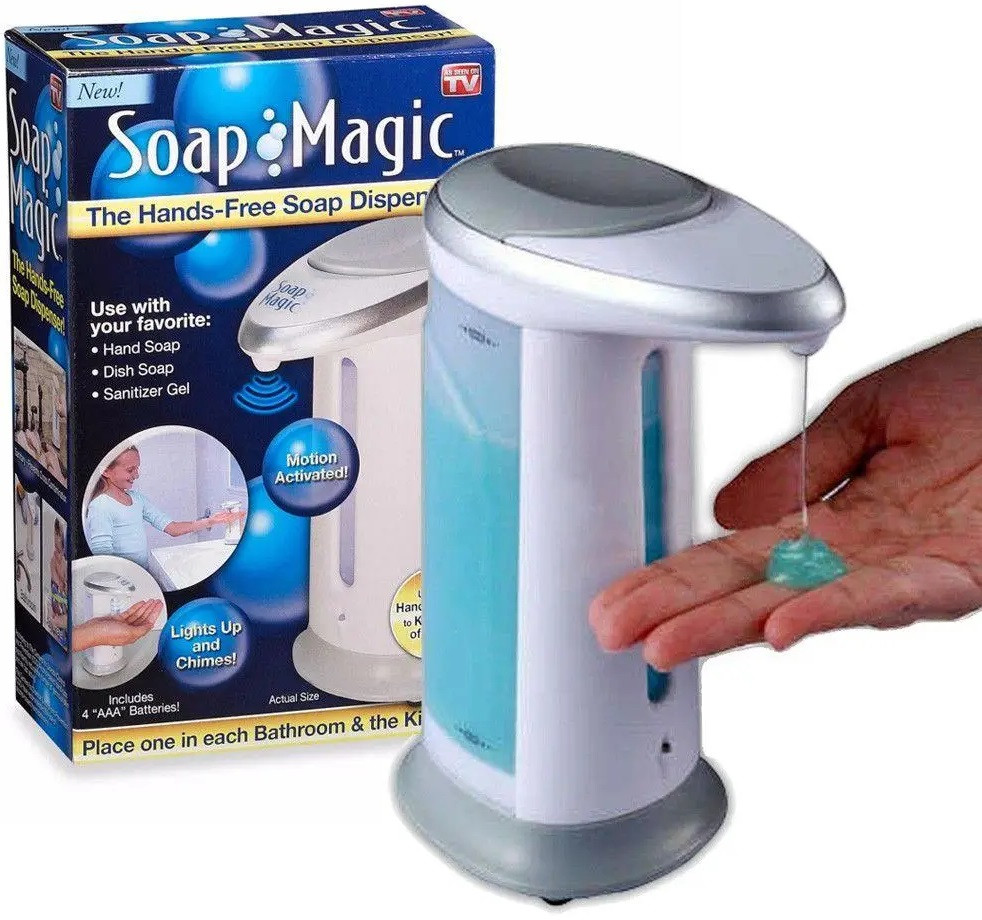 Дозатор Рідкого Мила Сенсорний Soap Magic