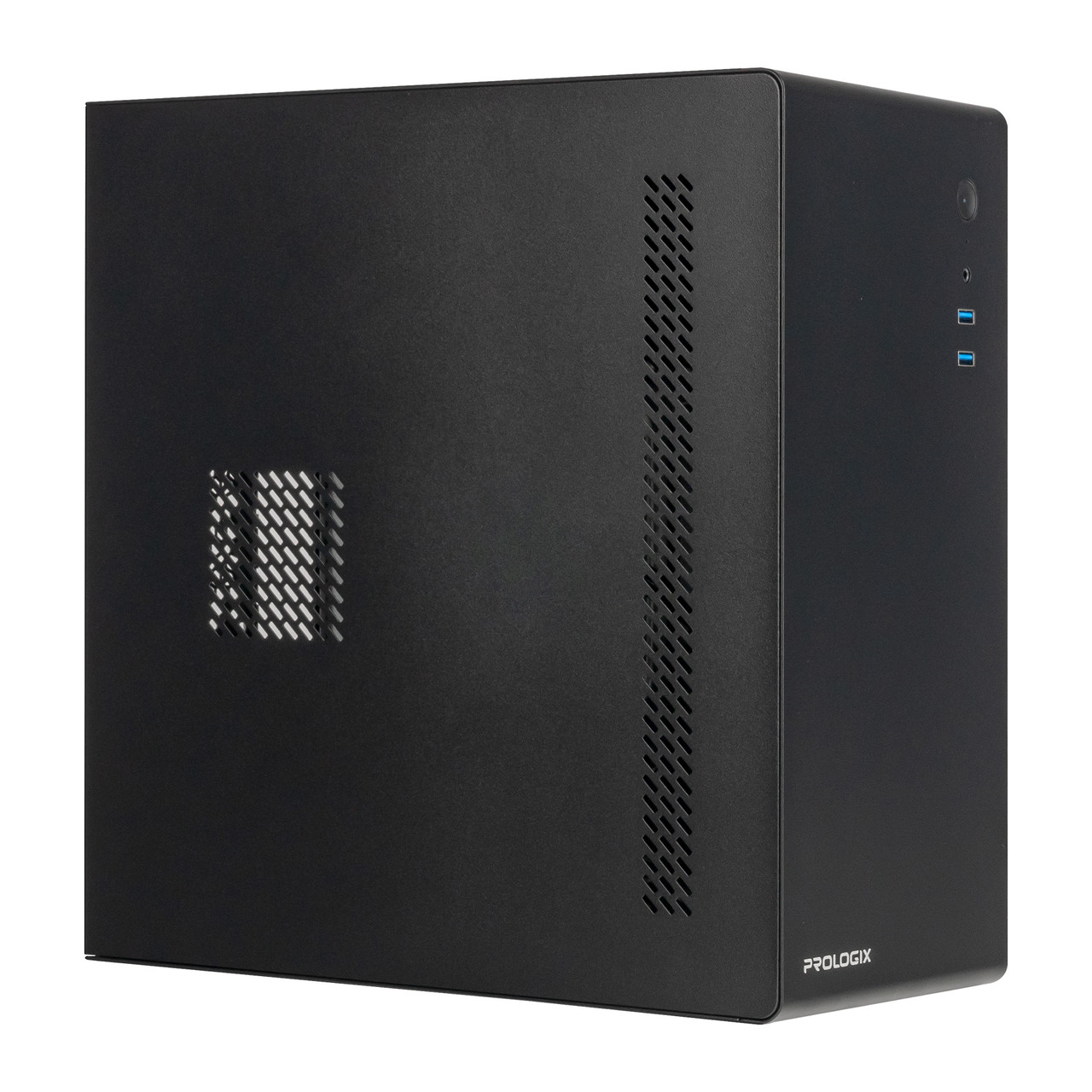 Корпус для ПК Prologix E105 400W 12см, 2xUSB3.0, Black