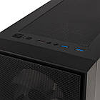 Корпус Prologix E107 Tempered Glass Black без БЖ, фото 7