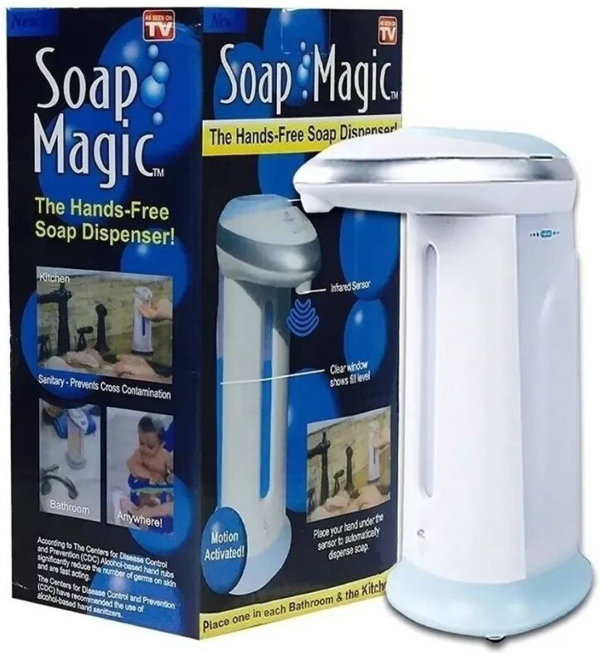 Soap Magic Сенсорний дозатор для рідкого мила DEL