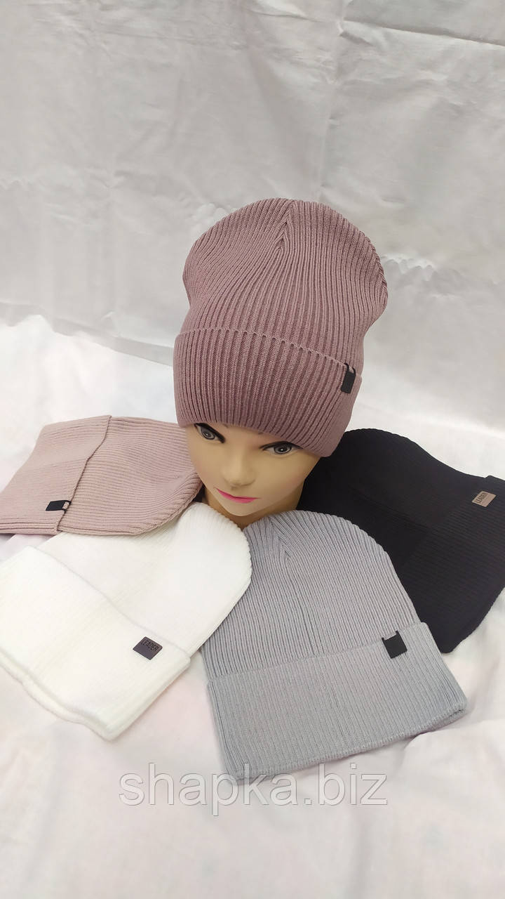 Шапка дитяча в'язана, одношарова., фото 1