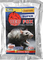 Родентицид від гризунів гранули Агрохімпак Ред Фокс Супер / Red Fox Syper 250 г