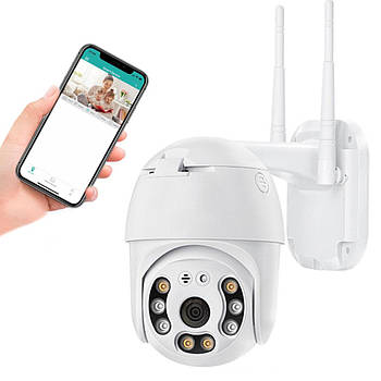 Вулична IP камера відеоспостереження CAMERA CAM 6, 360/90, 2mp / Водонепроникна поворотна wifi камера