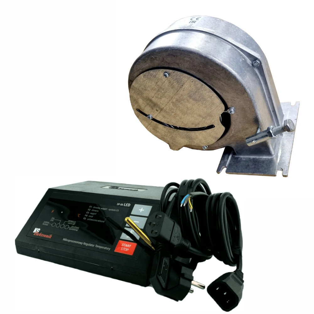 Комплект котла (контролер+вентилятор) "KG" SP-05+DPS-120, фото 1