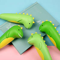 Набір ручок масляних Bookopt 0.7 мм BP5025 Squishy Dino (2шт) EXP