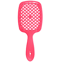 Janeke SUPERBRUSH-small PINK NEON. Расческа. 83SP234 FFL