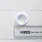 Резинки для волосся, 4 см, БІЛА, 50 шт, фото 2