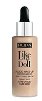 Тональная основа для лица Pupa Like A Doll Perfecting Make-Up Fluid Nude Look - 030 - Natural beige