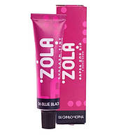 Фарба для вій і брів Zola 06 Blue Black 15 мл