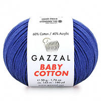 Пряжа Gazzal Baby Cotton / Газзал Бейби Коттон Цвет № 3421