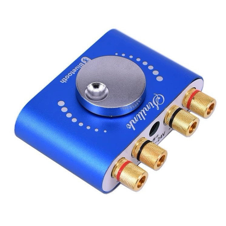 Цифровий Bluetooth підсилювач потужності звуку плата AUX USB 40 Вт 8-24 В 60 мА 20 Гц-20 КГц Sinilink APP, фото 1