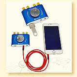 Цифровий Bluetooth підсилювач потужності звуку плата AUX USB 40 Вт 8-24 В 60 мА 20 Гц-20 КГц Sinilink APP, фото 4