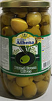 Оливки зелёные без косточок в розсоле 700 г