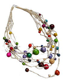 Намисто Морські камінчики (Українська біжутерія)