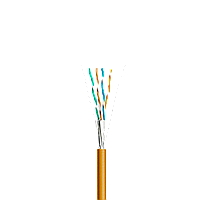 Кабель сетевой Одескабель КПВонг-HFЭ-ВП (200) 4*2*0,51 (F/UTP-cat.5E LSOH) 305 м КПВонг-HFЭ-ВП (200) 4*2*0,51