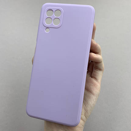 Чохол для Samsung Galaxy A22 м'який чохол із захистом камери на телефон самсунг а22 бузковий cfh, фото 1
