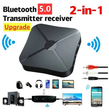 2 в 1 універсальний Bluetooth-адаптер transmitter/receiver KN319, фото 1