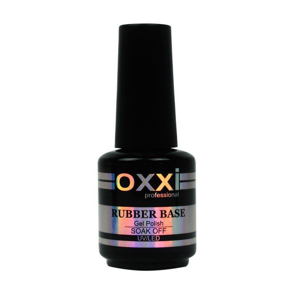 Базове покриття для гель-лаку 15мл. Rubber Base OXXI, фото 1