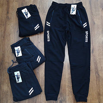 Теплі чоловічі спортивні штани "Золото" Art: 924-6 Опт(упаковками по 12 шт.)