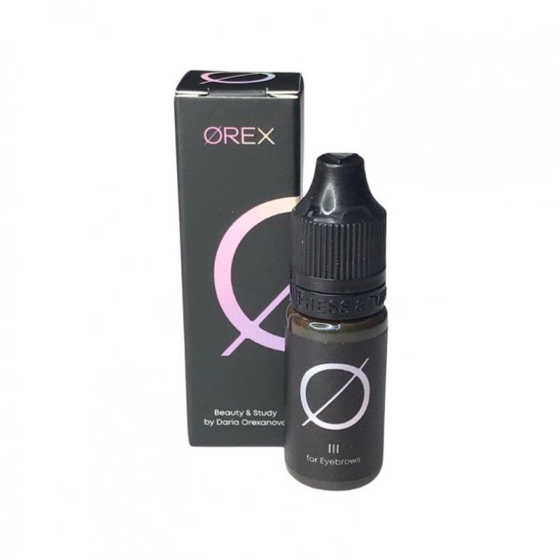 Пігмент Orex Brows №3 для перманентного макіяжу, 10 мл