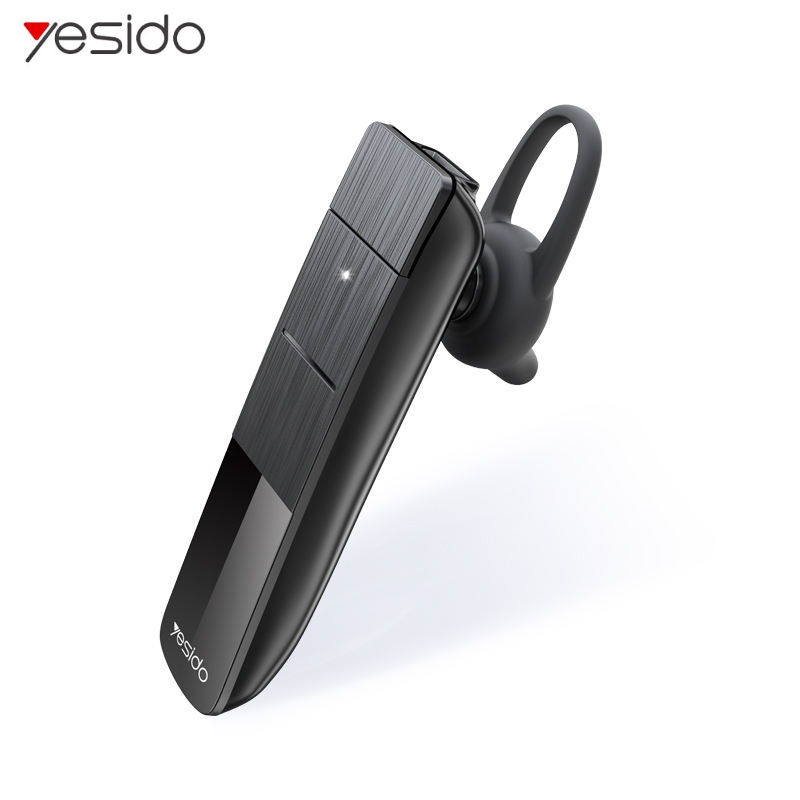 Блютуз гарнітура навушник вкладка Bluetooth 5.0 YESIDO YB-06 Black
