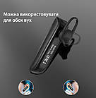 Блютуз гарнітура навушник вкладка Bluetooth 5.0 YESIDO YB-06 Black, фото 6