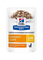 Hill s Prescription Diet c/d Chicken влажный корм для котов 85 г
