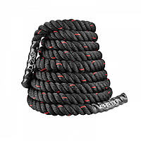 Канат тренировочный Battle Rope 4FIZJO 4FJ0242, 15 м, Land of Toys