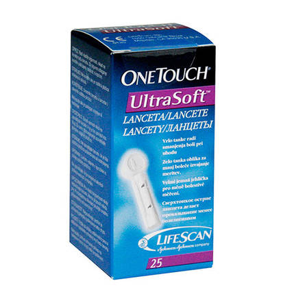 Ланцети One Touch Ultra Soft No25