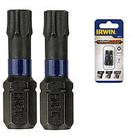 Бита IRWIN IMPACT PRO 1/4" 25мм TX40, 2шт (IW6061613)