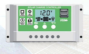 Контролер заряду розряду сонячних панелей 30A PWM 12V 24V