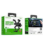 Тримач Borofone Point air outlet gravity linkage Car holder BH78 |4.5-7"| чорний, фото 9