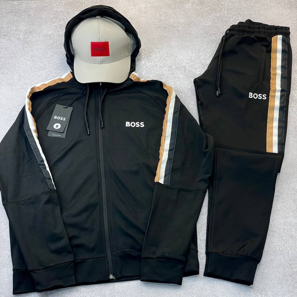 Костюм Hugo Boss мужской черный/ S-XXL/ люкс качество (ID#1943756960 ...