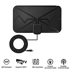 HDTV Кімнатна цифрова антена для Т2 з USB Підсилювачем 3600 Miles, фото 5