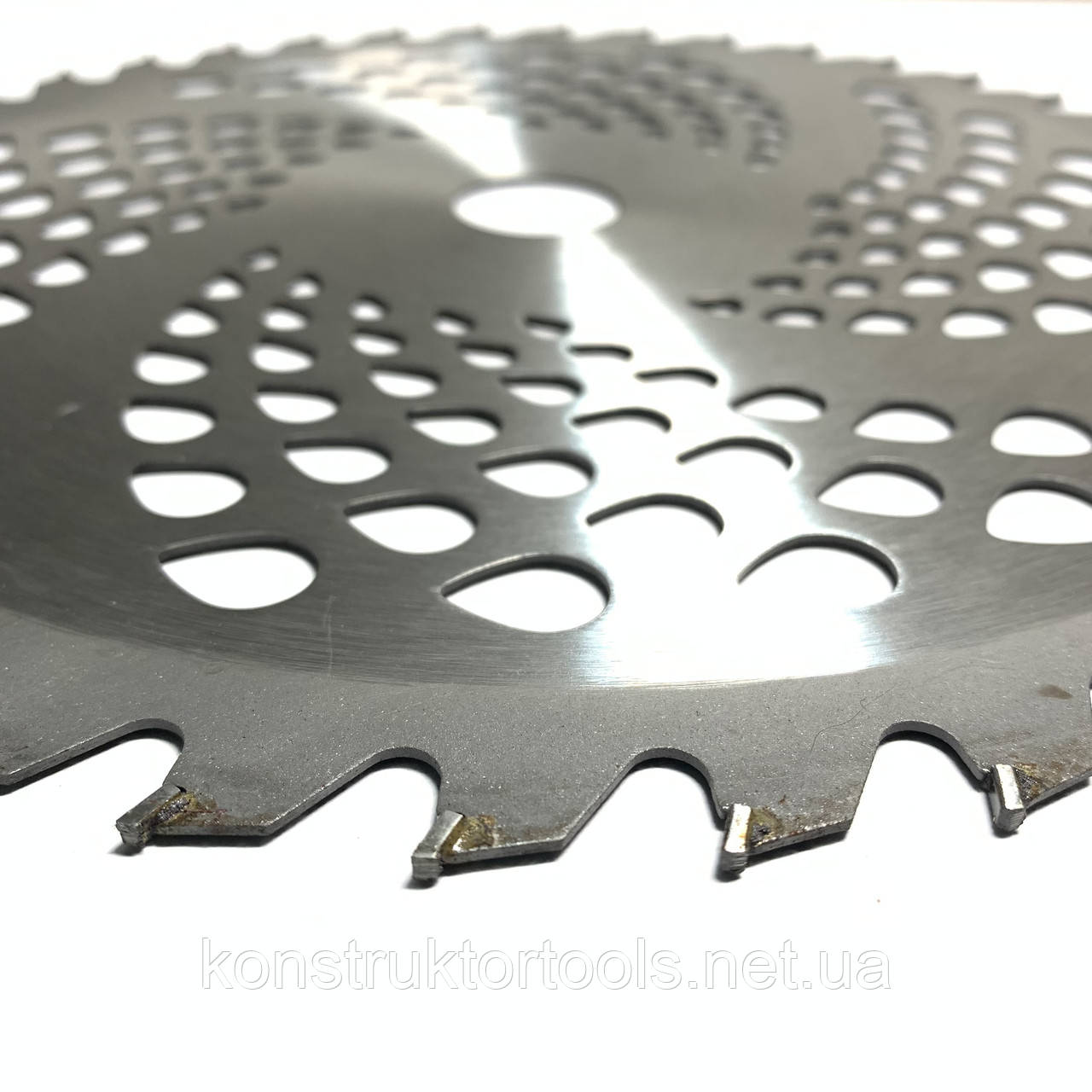 Диск для тримера побідитовий 25,4x254 мм, 40-зубчастий, Ніж для бензокоси, мотокоси, фото 1