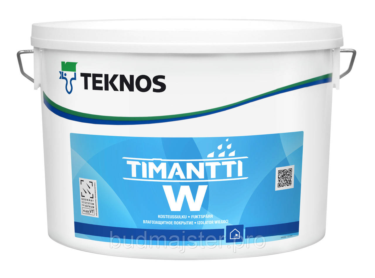 Фарба Teknos Тімантті W грунтуюча 10 л.