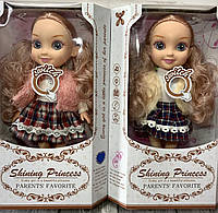 Кукла музыкальная с длинными волосами 34 см поет свет звук 2 вида YL005B5-6-7-8