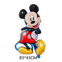 Фольгированный шарик КНР (83х43 см) Микки Маус