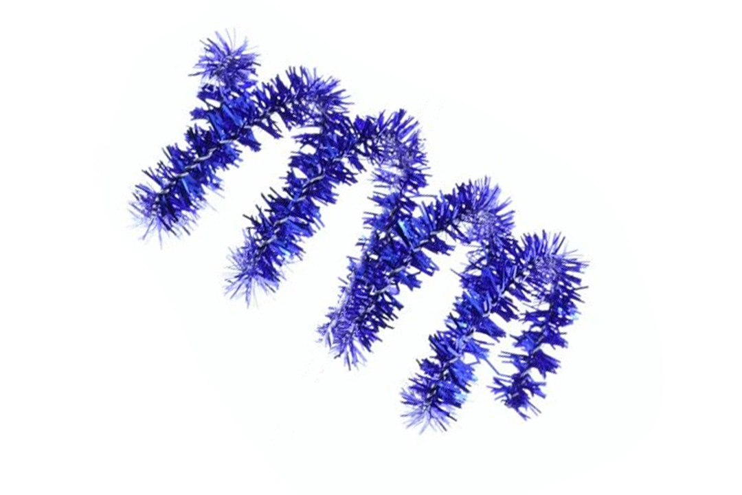 Синельний дріт, 30 см, блискучий синій, фото 1