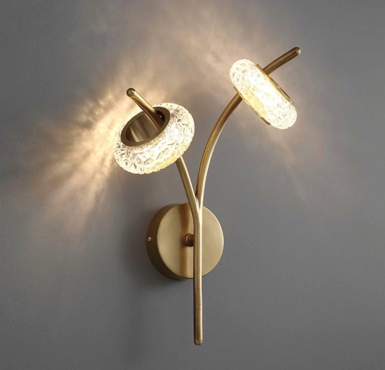 Бра 58A/2 LED Gold