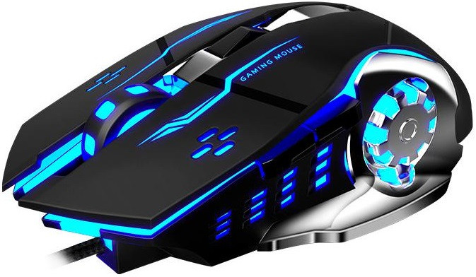 Ігрова миша Keywin X-6 USB дротова RGB-підсвітка, фото 1