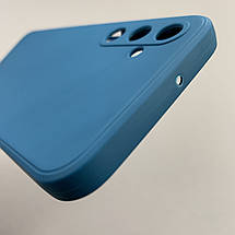 Чохол для Samsung Galaxy A24 4G м'який чохол із захистом камери на телефон самсунг а24 4г темно-синій cfh, фото 6