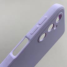 Чохол для Samsung Galaxy A24 4G м'який чохол із захистом камери на телефон самсунг а24 4г бузковий cfh, фото 4