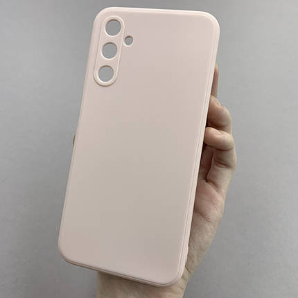 Чохол для Samsung Galaxy A24 4G м'який чохол із захистом камери на телефон самсунг а24 4г бежевий cfh, фото 1