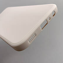Чохол для Samsung Galaxy A24 4G м'який чохол із захистом камери на телефон самсунг а24 4г бежевий cfh, фото 5