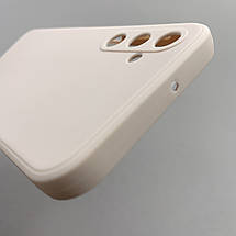 Чохол для Samsung Galaxy A24 4G м'який чохол із захистом камери на телефон самсунг а24 4г бежевий cfh, фото 6